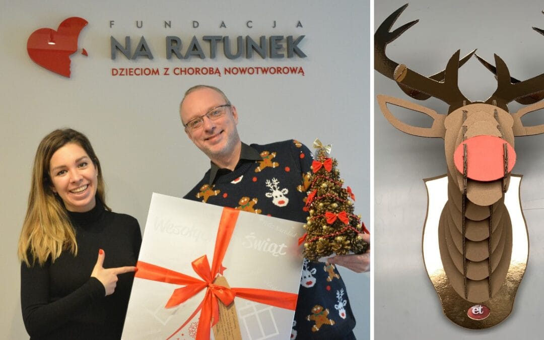 Odwiedził nas renifer od&nbsp;Przyjaciół z&nbsp;firmy Ellert