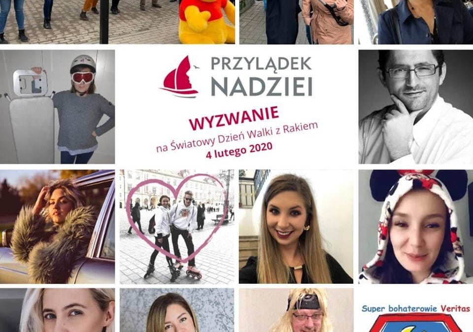 Zobaczcie śmiałków, którzy&nbsp;podjęli WYZWANIE na&nbsp;Światowy Dzień Walki z&nbsp;Rakiem