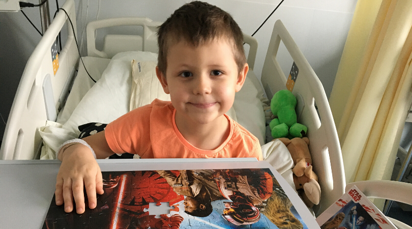 Dla 5-letniego Alana każda płytka krwi jest na wagę złota