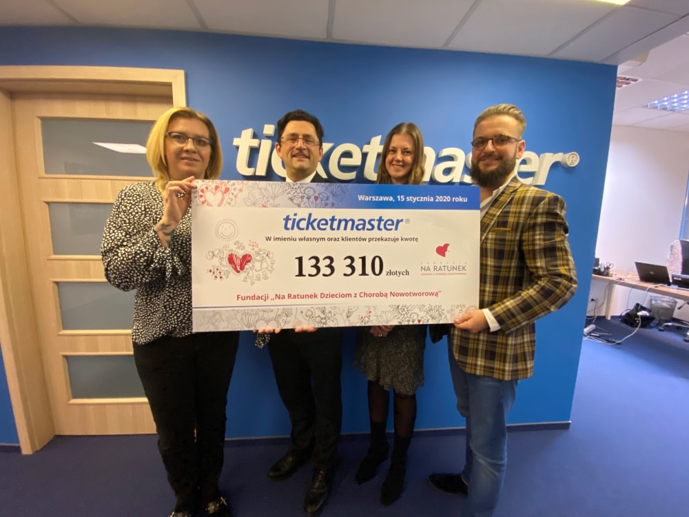 Ticketmaster dla Przylądka Nadziei