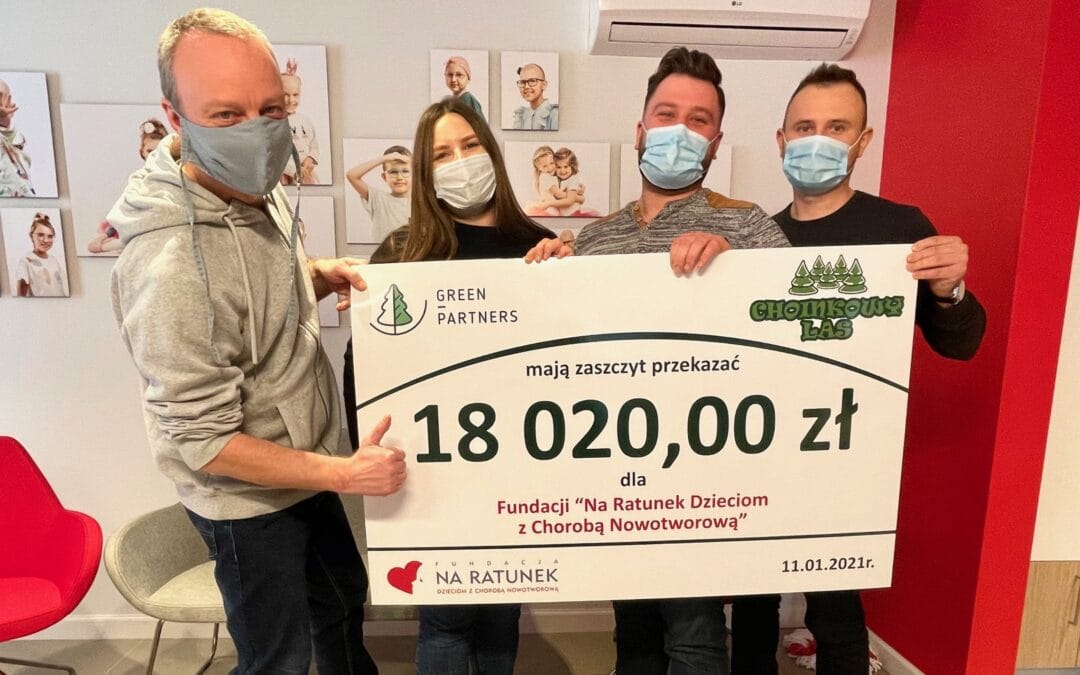 Rekord w&nbsp;Choinkowych Lasach! 18 020 zł na&nbsp;rzecz walki z&nbsp;rakiem w&nbsp;Przylądku Nadziei