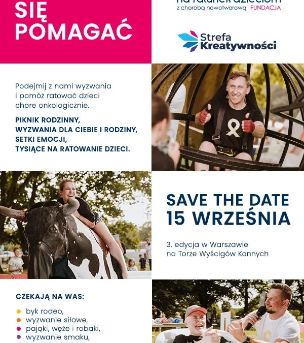 Odważ się pomagać dzieciom chorym na&nbsp;nowotwory