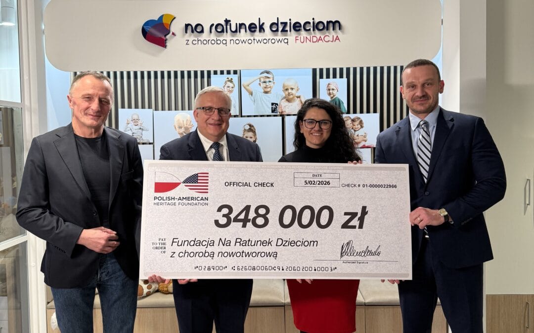 348 tys. złotych dla dzieci leczonych onkologicznie