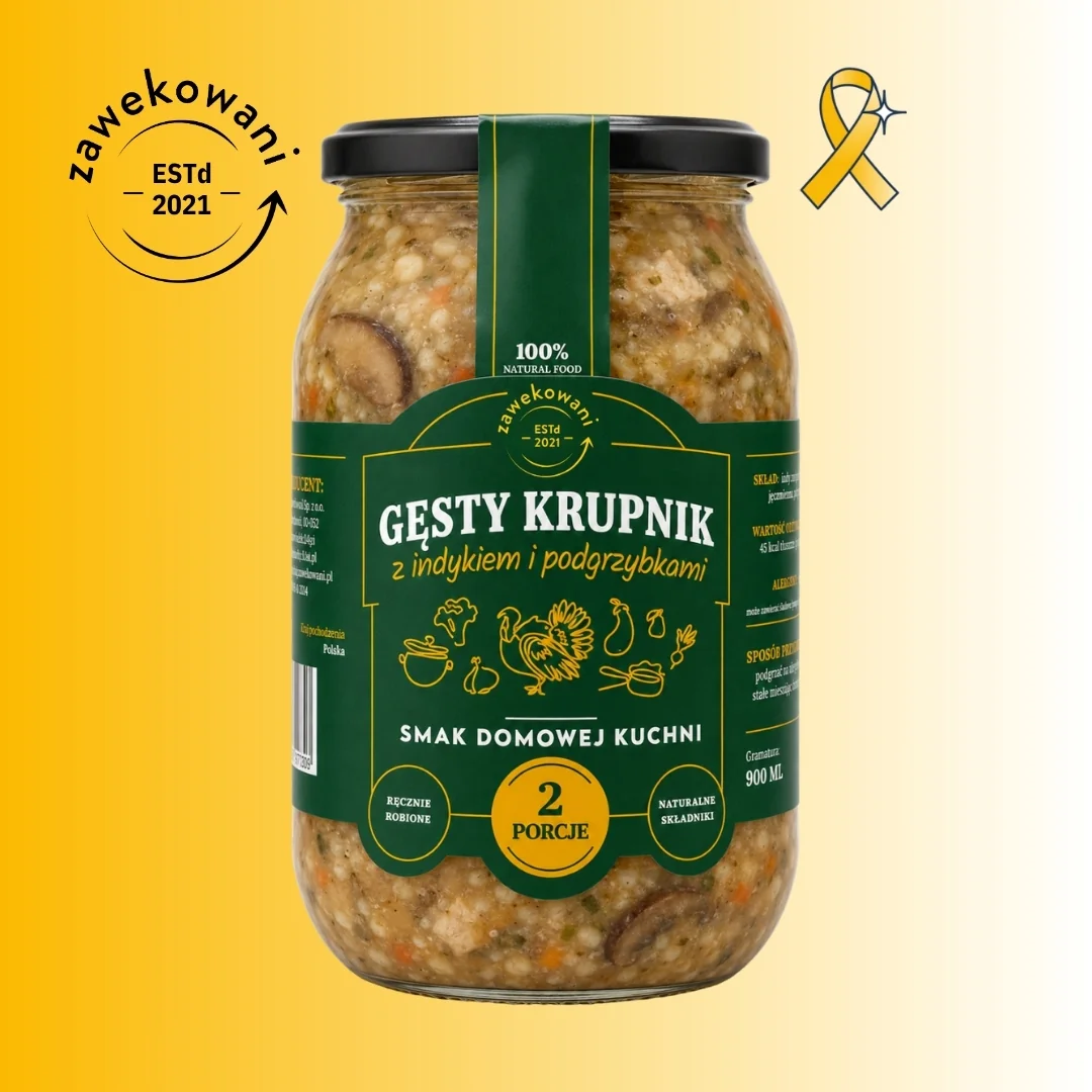 zawekowani krupnik złota wstążka